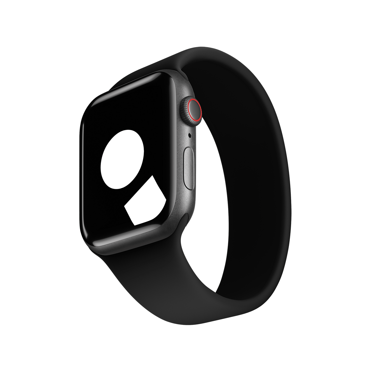 Black Solo Loop for Apple Watch