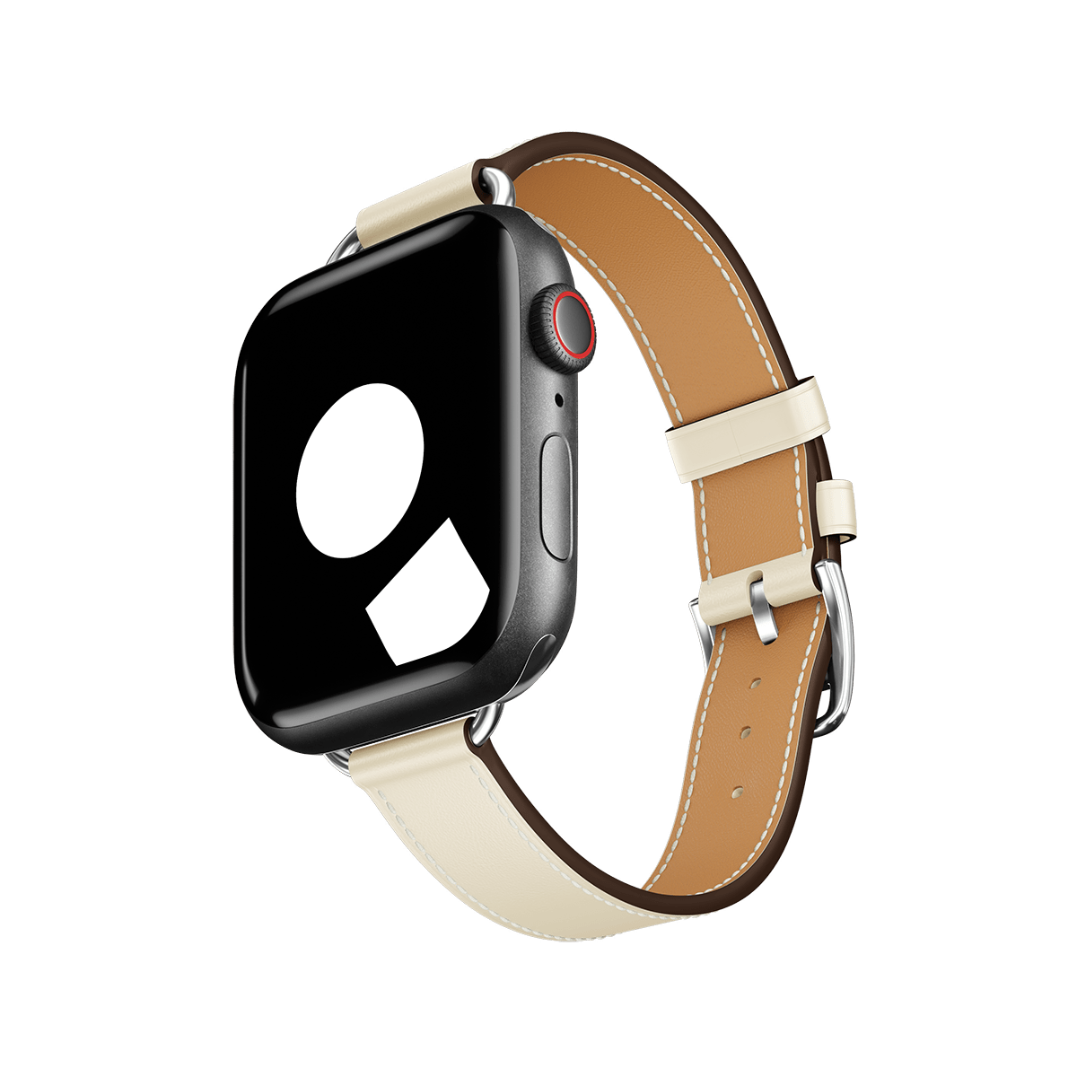 Blanc Attelage Single Tour for Apple Watch