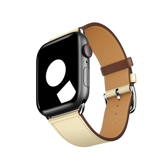 Blanc/Rouge H Single Tour for Apple Watch