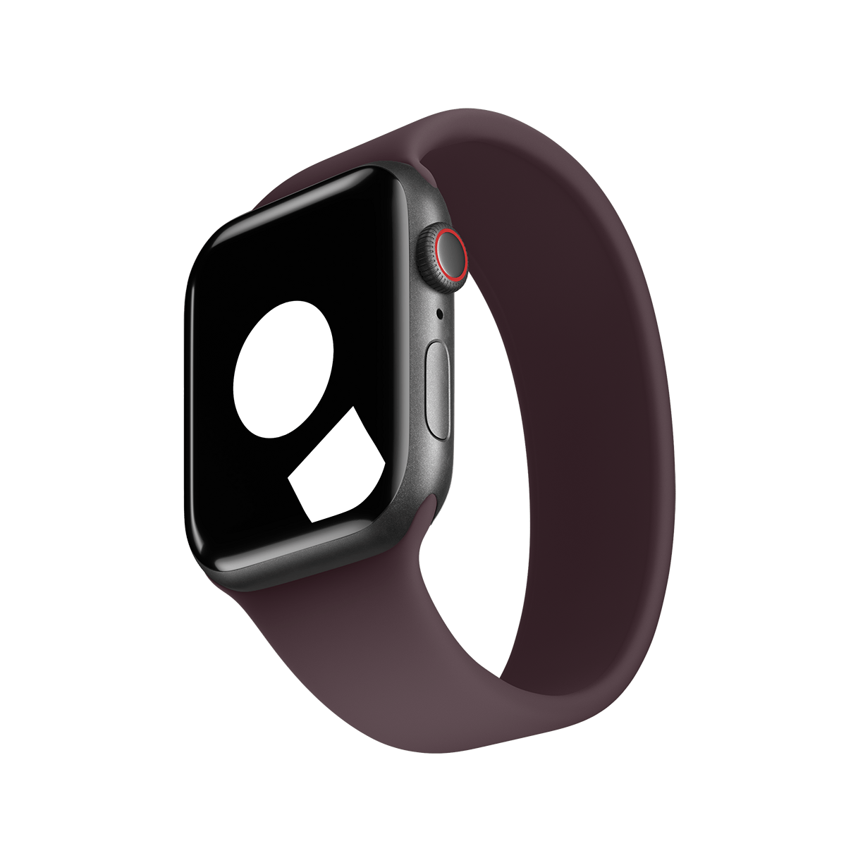 Dark Cherry Solo Loop for Apple Watch