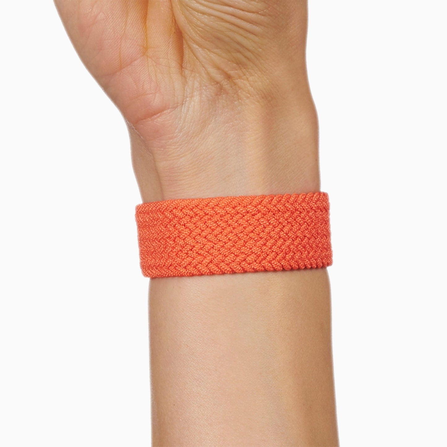 Electric Orange Braided Solo Loop for Apple Watch