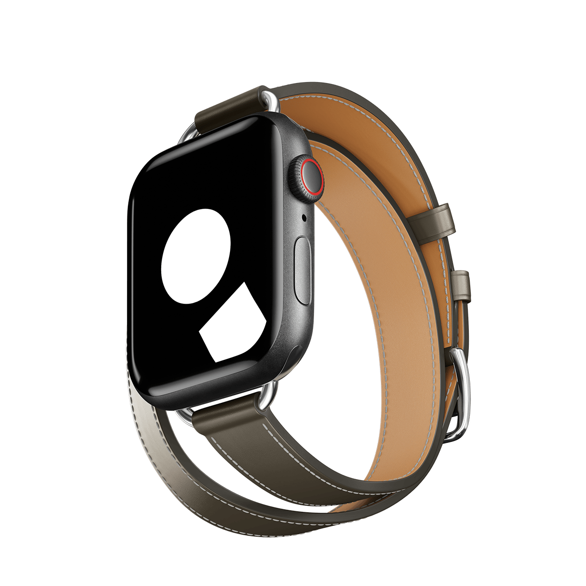 Etoupe Attelage Double Tour for Apple Watch