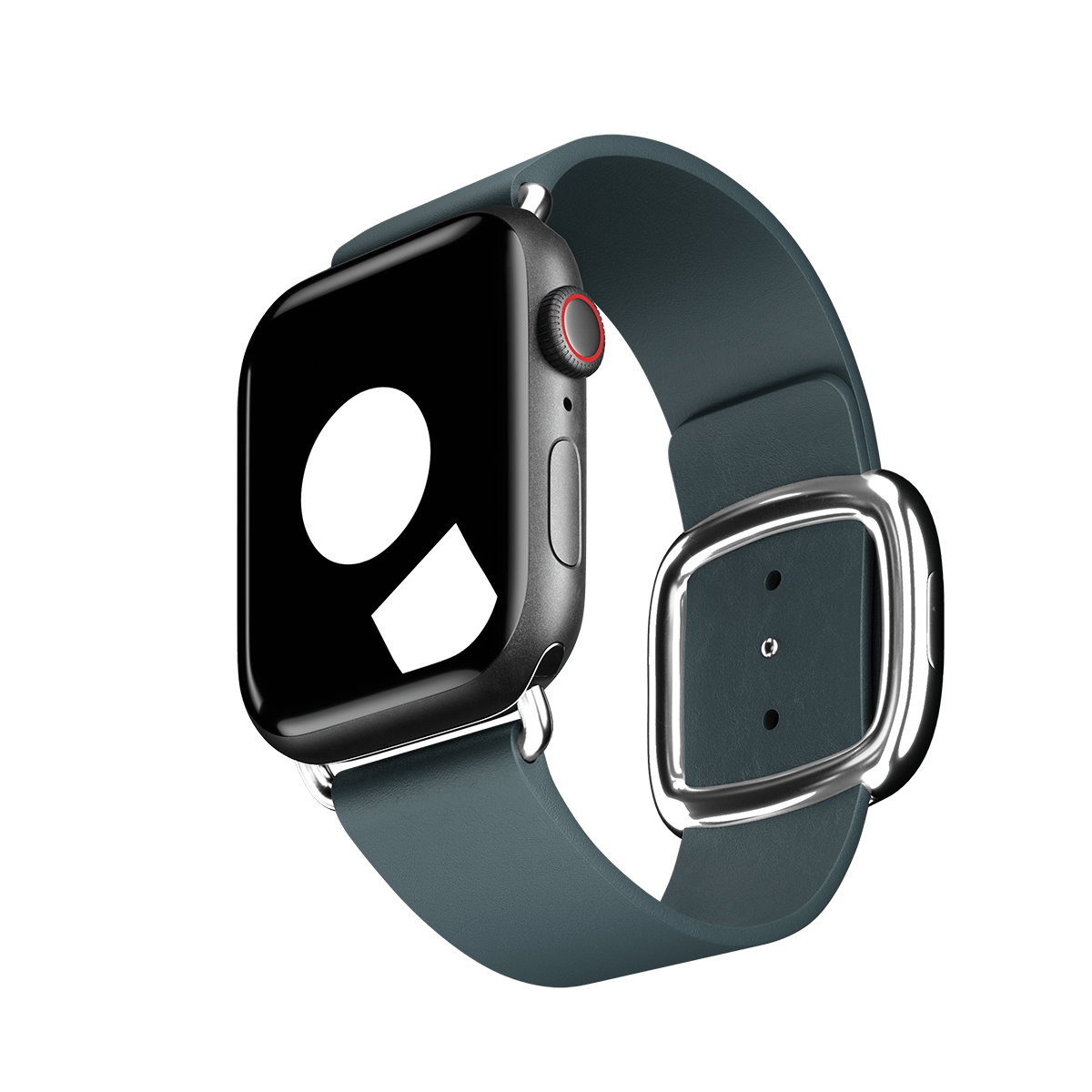 Forest Green Modern Buckle for Apple Watch