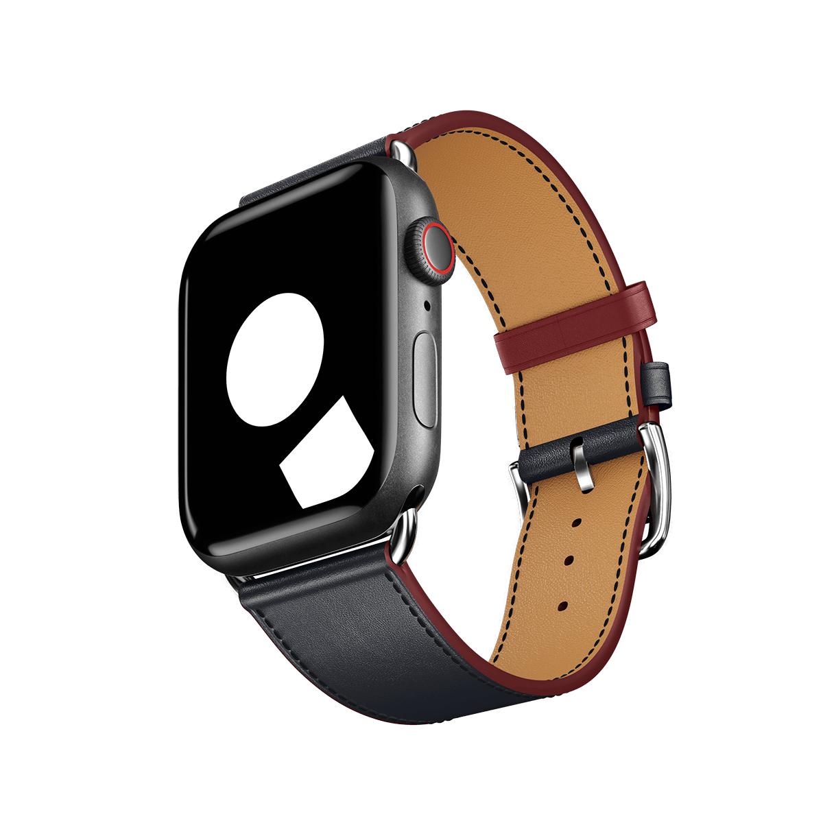 Indigo/Rouge H Single Tour for Apple Watch