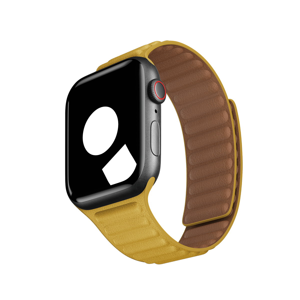 Marigold Leather Link for Apple Watch