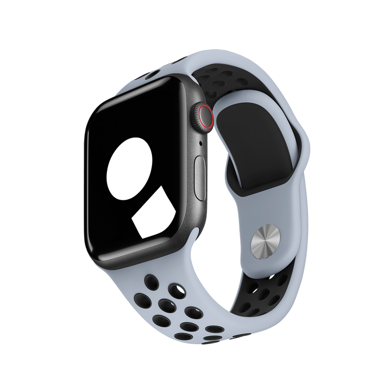 Obsidian Mist/Black Sport Band Active for Apple Watch