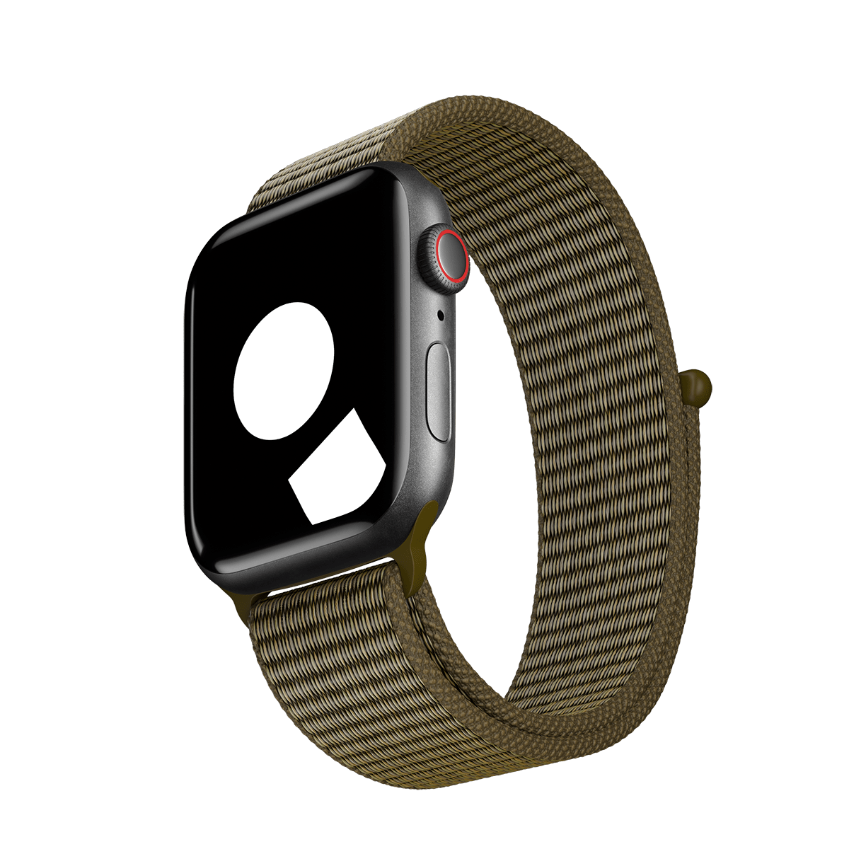 Olive Flak Sport Loop Active for Apple Watch