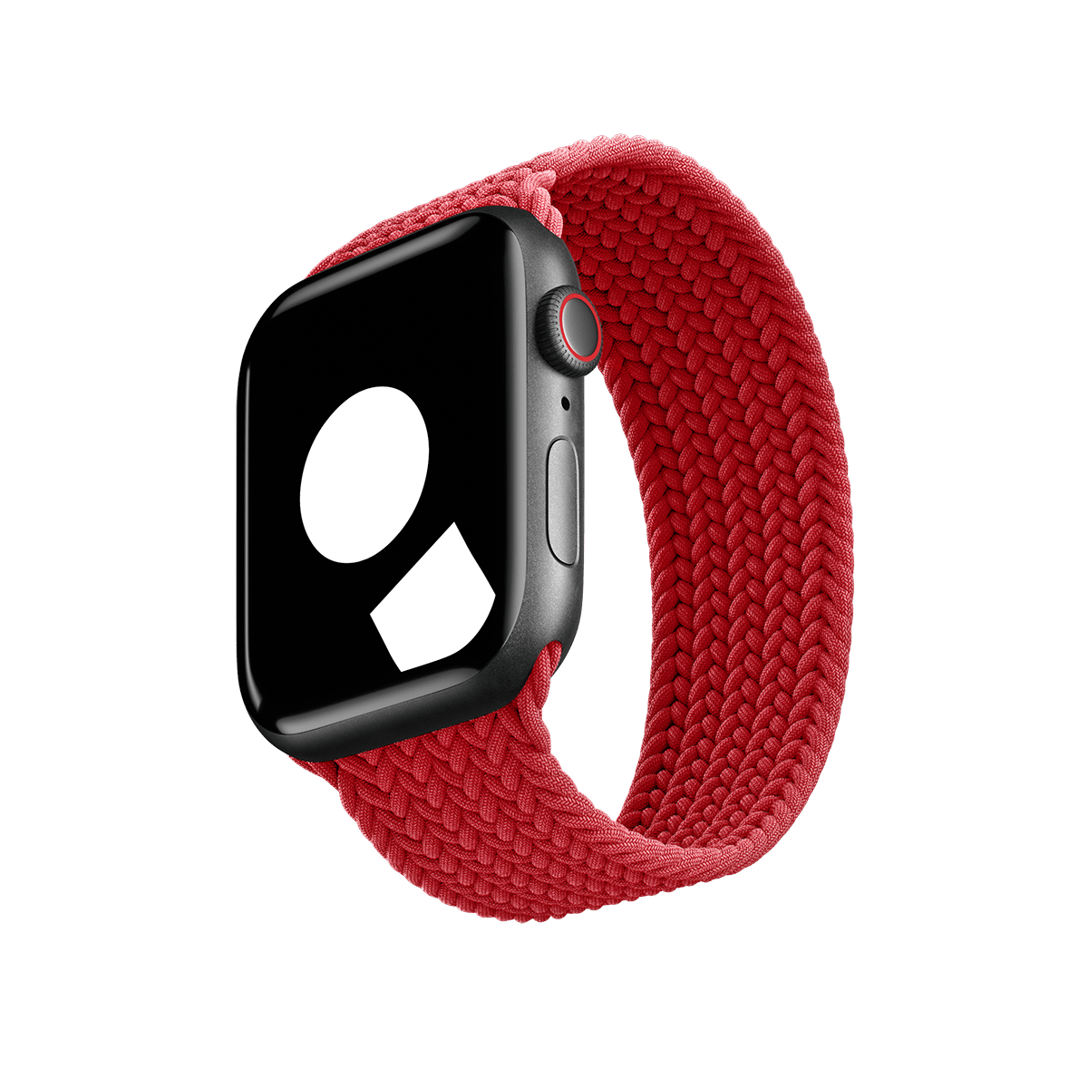 Red Braided Solo Loop for Apple Watch