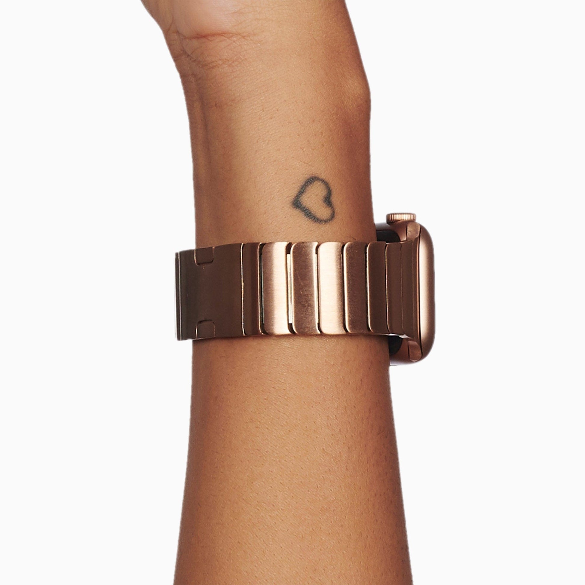 Rose Gold Link Bracelet for Apple Watch
