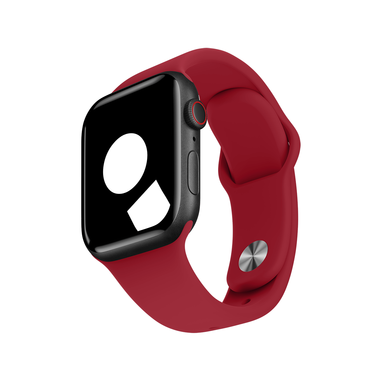 Rose Red Sport Band for Apple Watch