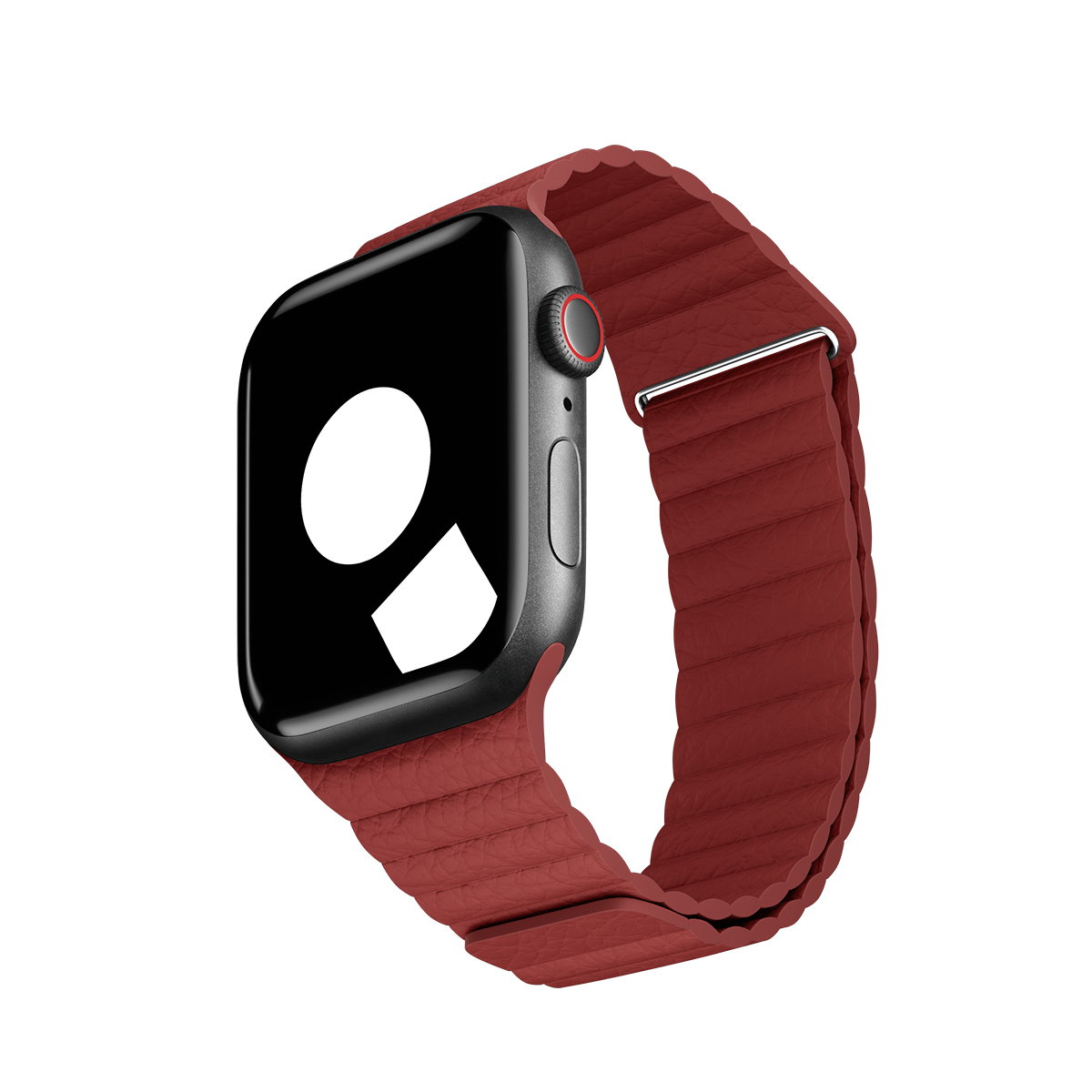 Ruby Leather Loop for Apple Watch