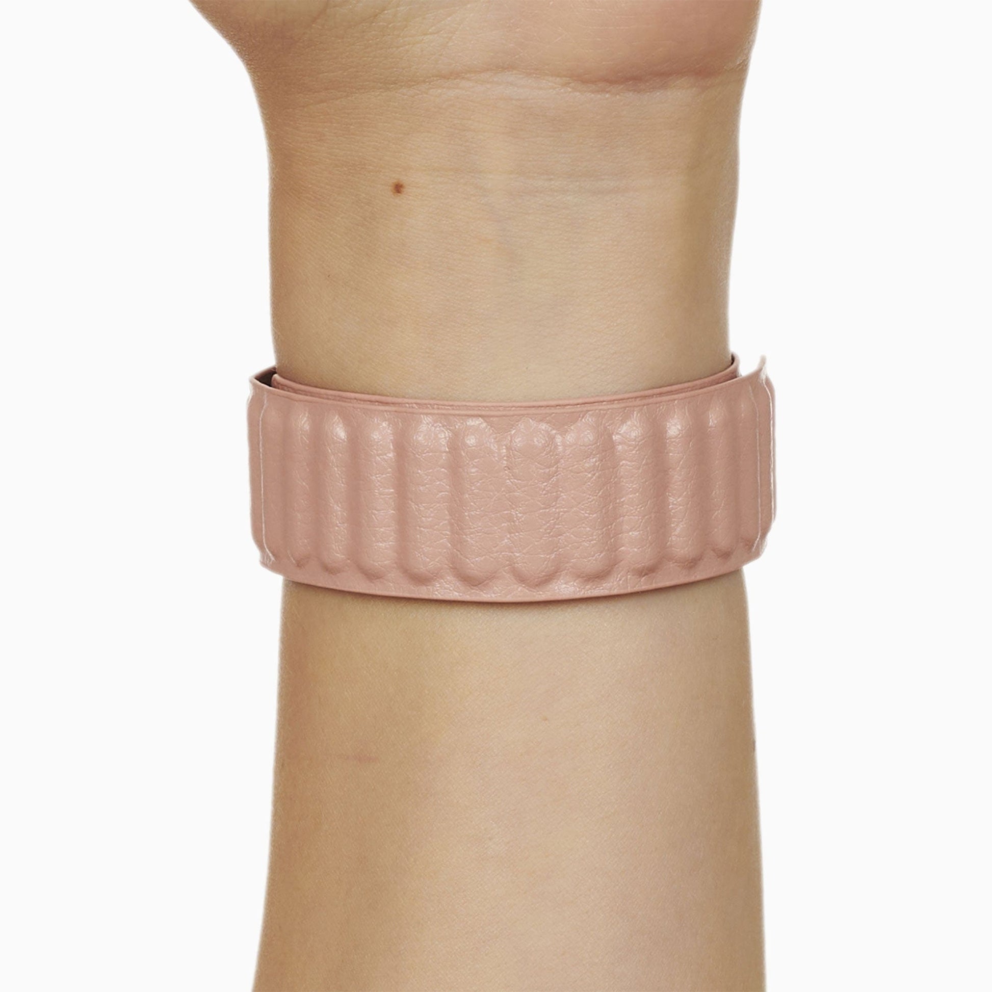 Soft Pink Leather Link for Apple Watch