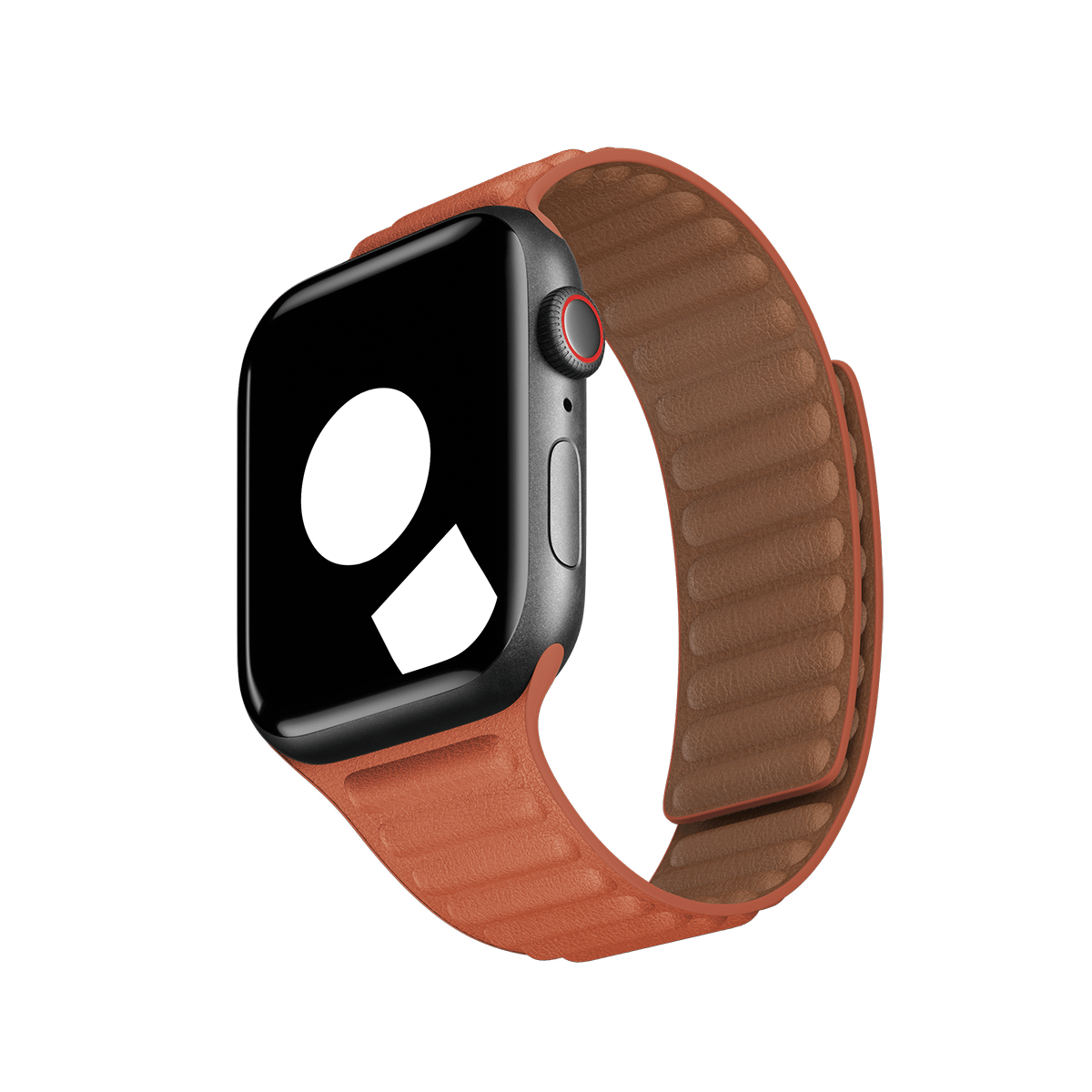Sunset Leather Link for Apple Watch