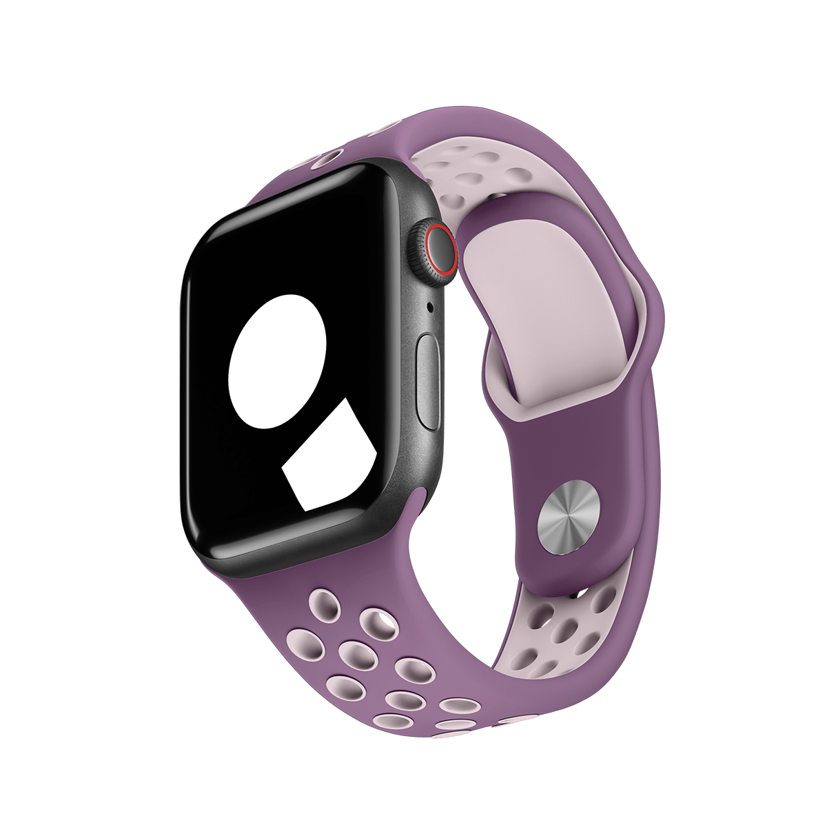 Violet Dust/Plum Fog Sport Band Active for Apple Watch
