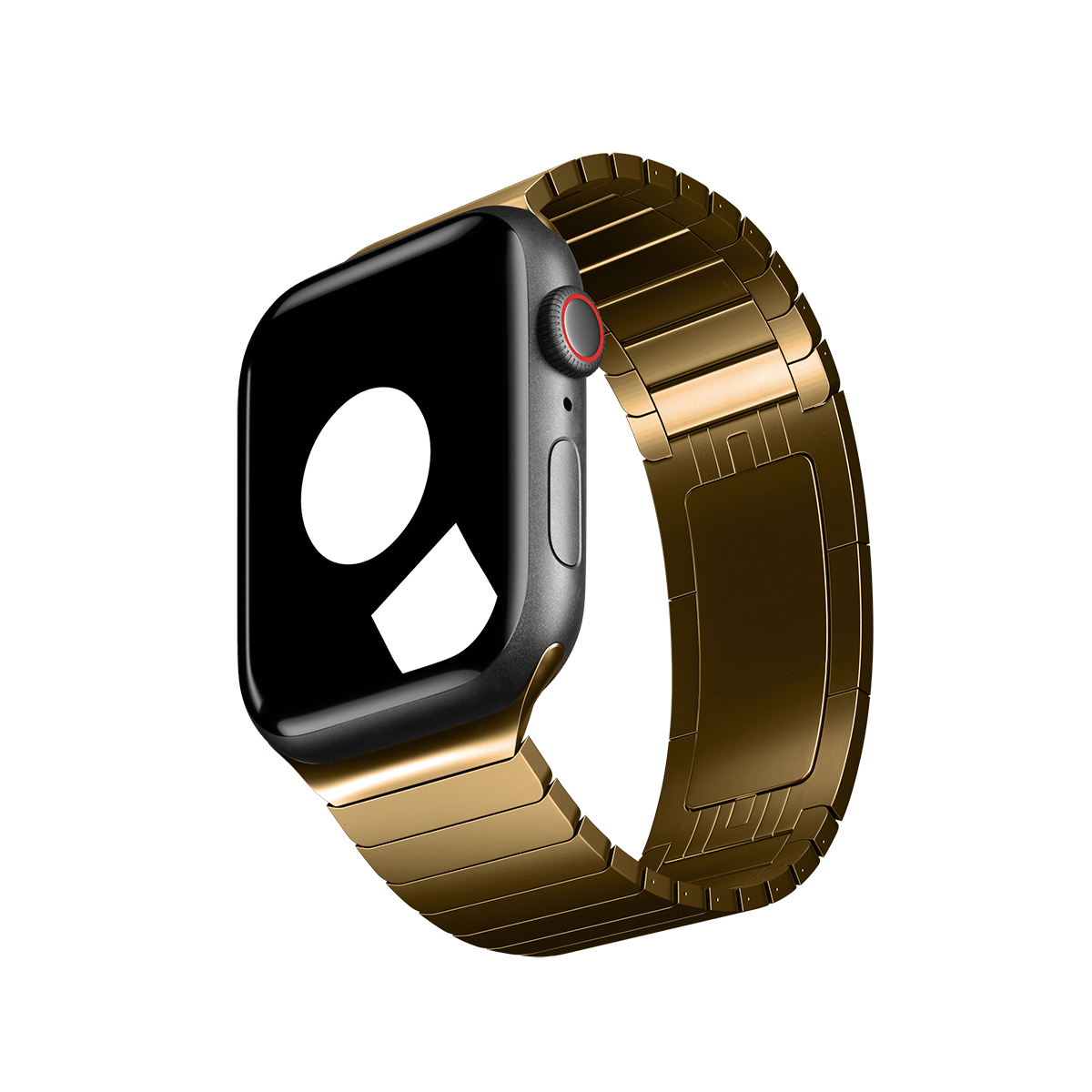 Yellow Gold Link Bracelet for Apple Watch