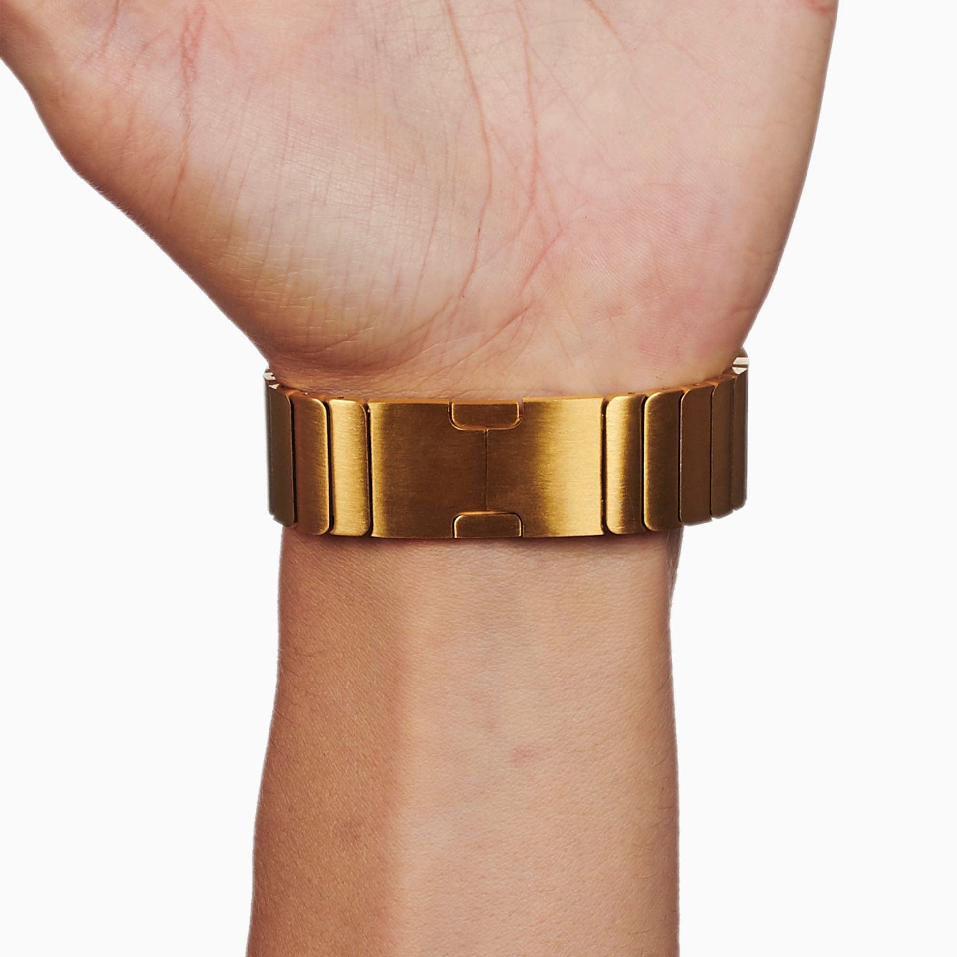 Yellow Gold Link Bracelet for Apple Watch